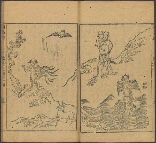 山海经的资料,探寻古代神话与地理的神秘之旅  第3张